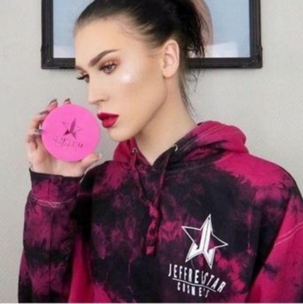 # 15 Jeffree Star Cosmetics Tie Dye Hoodie
